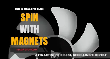 Magnetic Marvels: Spinning Fan Blades with Invisible Forces