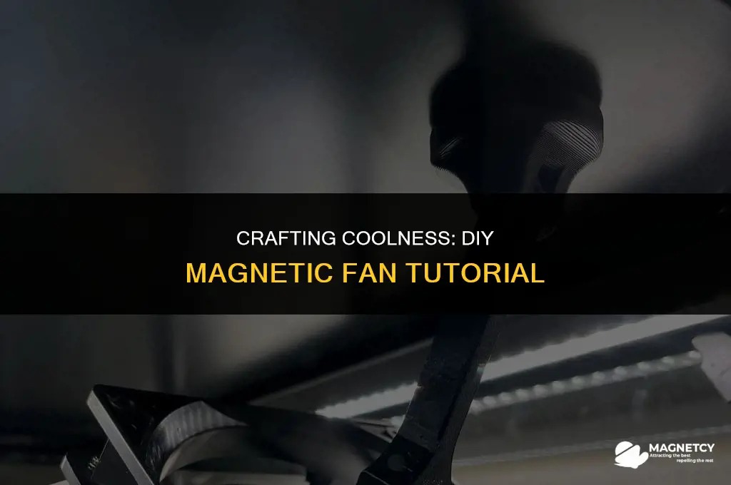 how to make a fan out of magnets
