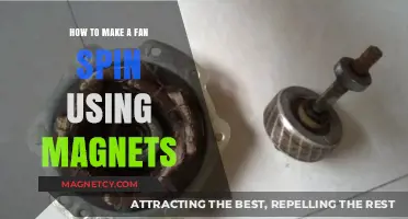 Magnetic Magic: Simple Steps to Make a Fan Spin Effortlessly