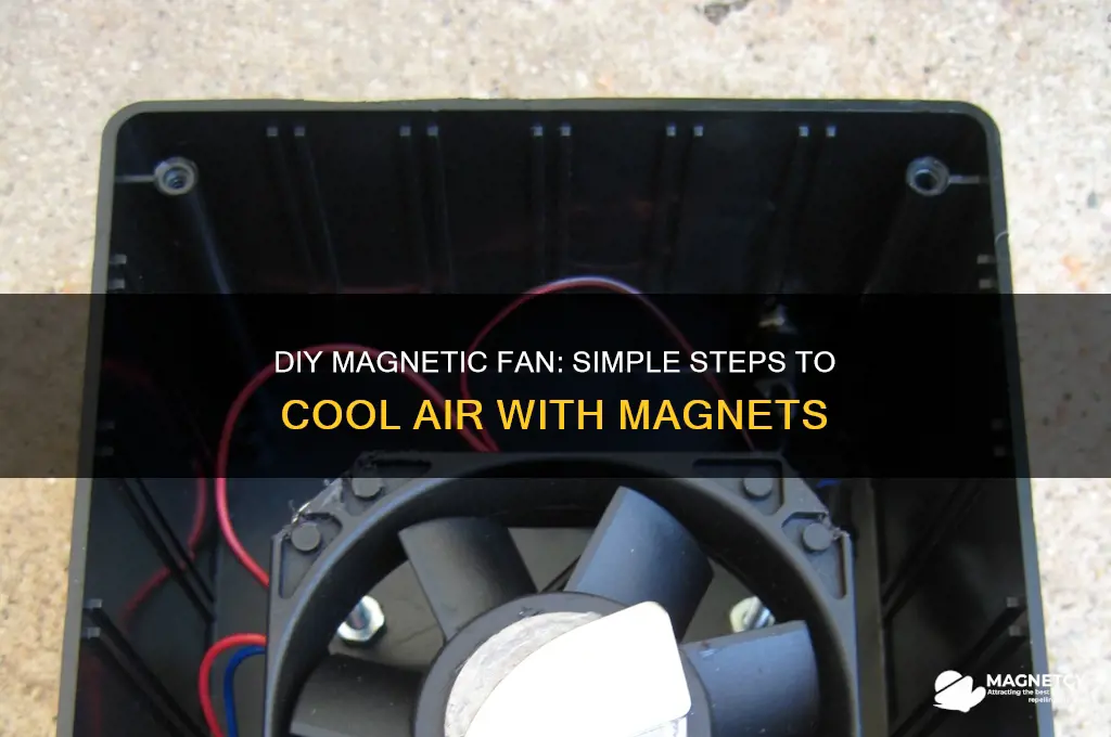 how to make a fan using magnets