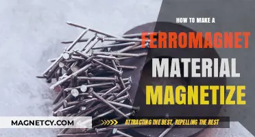 Unlocking Magnetism: A Guide to Ferromagnetic Material Magnetization