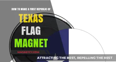 Crafting a First Republic of Texas Flag Magnet: A Step-by-Step Guide