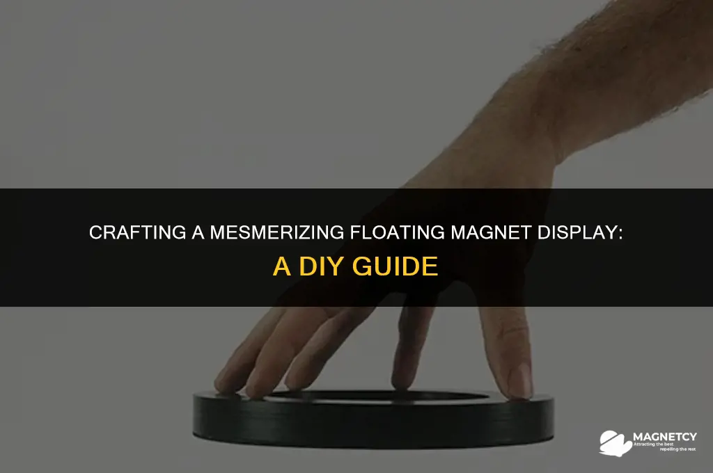 how to make a floating magnet display