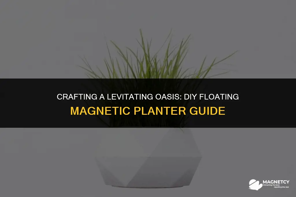 how to make a floating magnetic planter