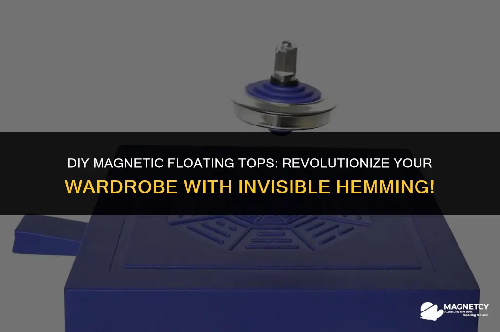 how to make a floating top with magnets