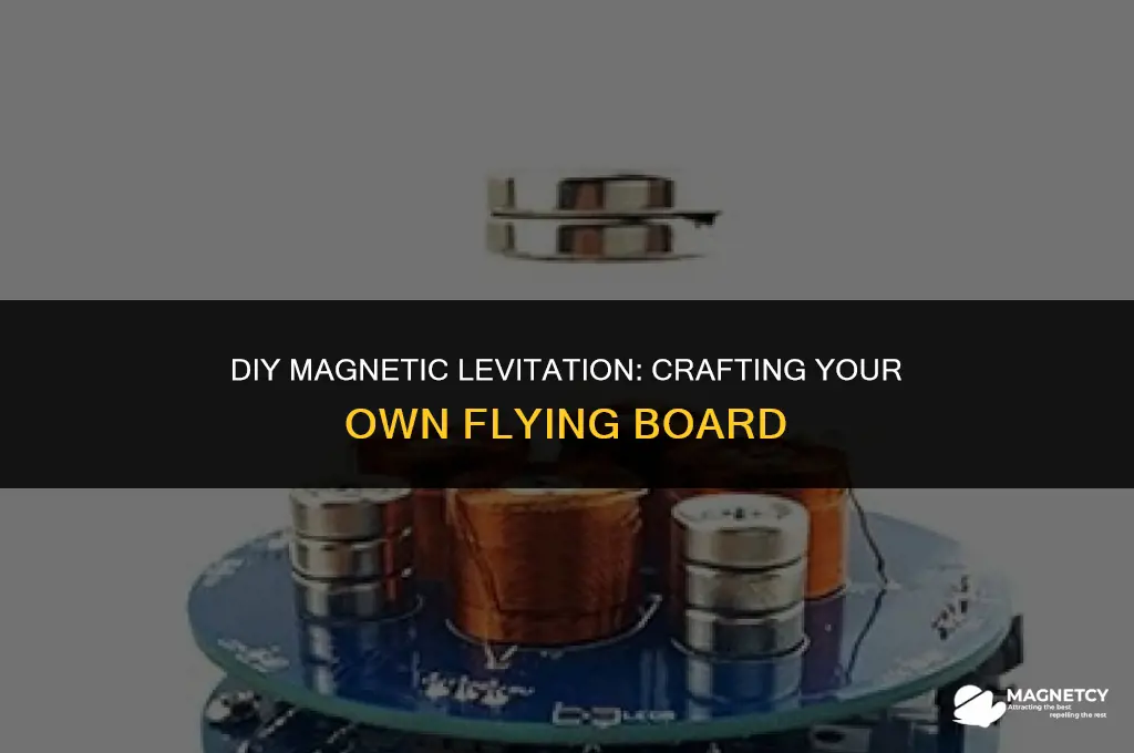 how to make a flying board with magnetic levitation