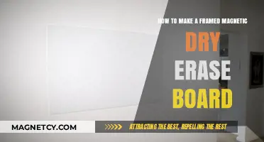 DIY Magnetic Dry Erase Board: A Step-by-Step Guide