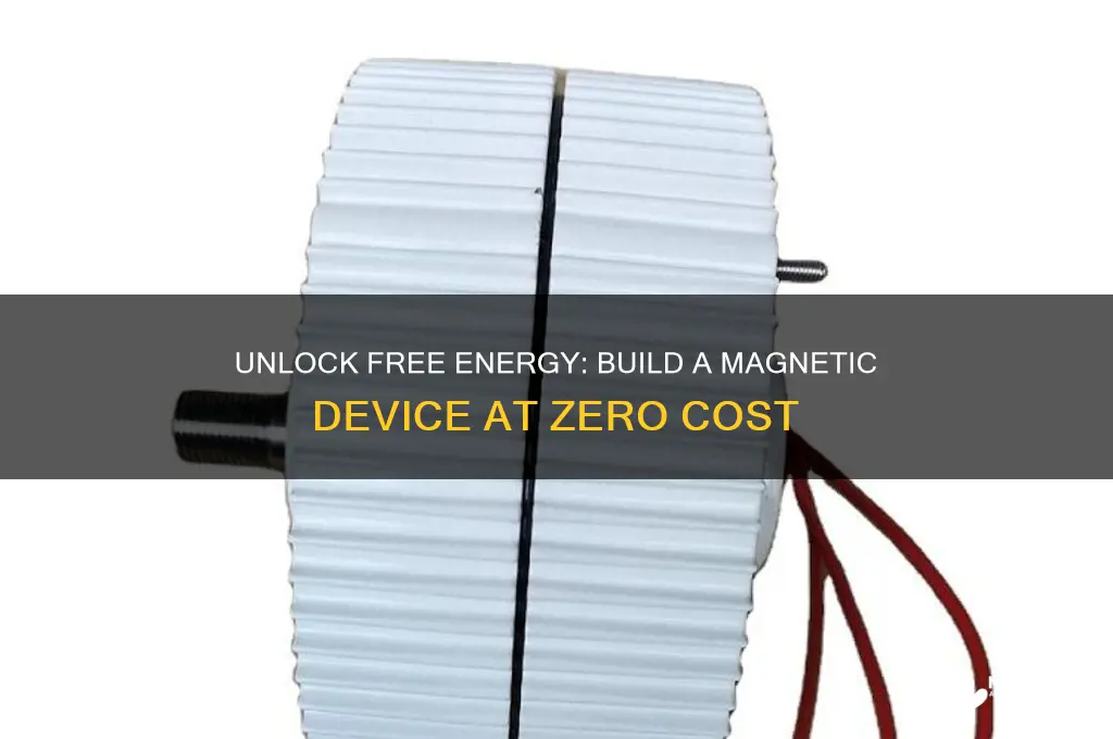 how to make a free energy device using magnet