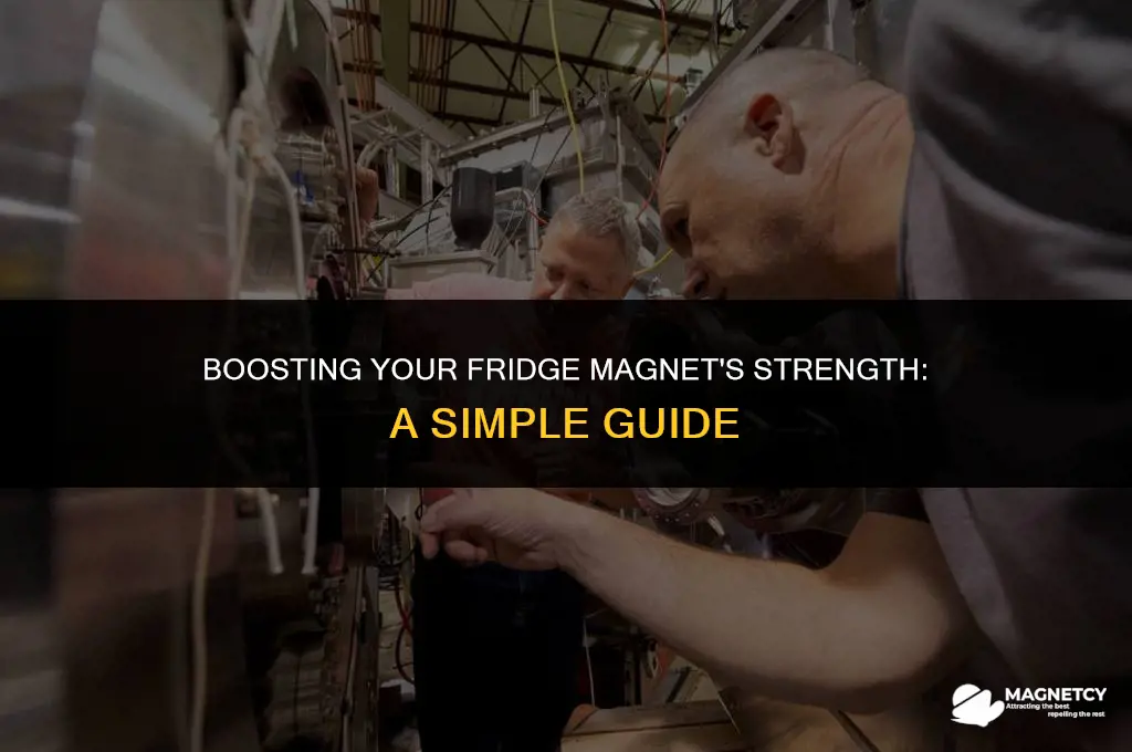 how to make a fridge magnet stronger