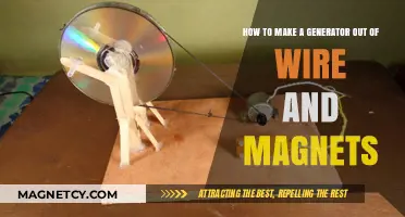 Crafting Electricity: DIY Generator with Wire and Magnets