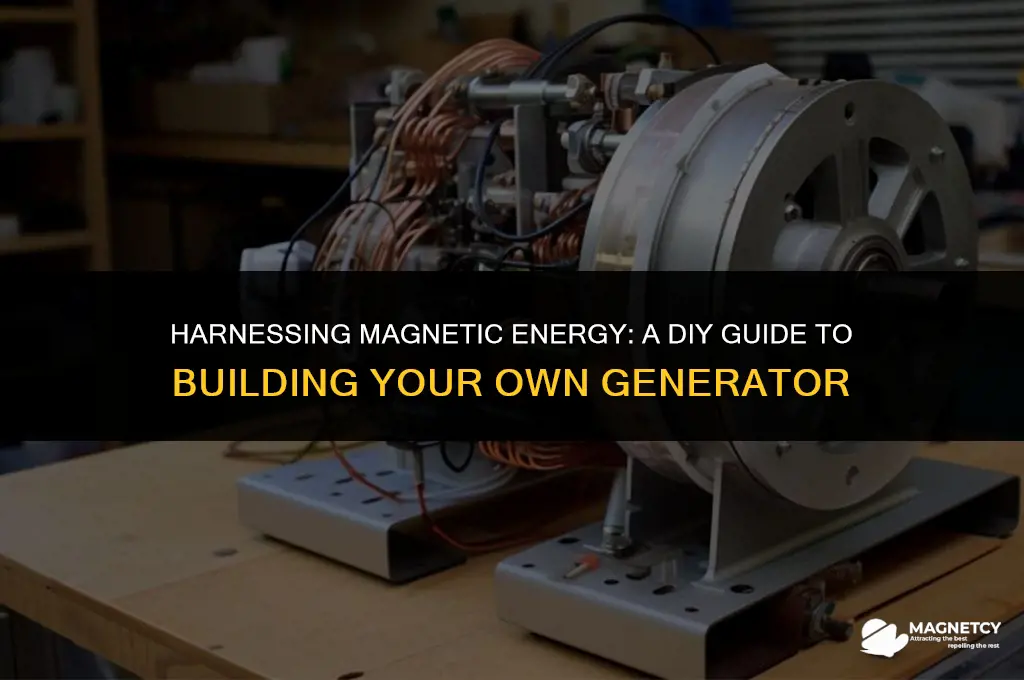 how to make a generator powered by magnets