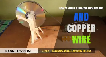 Crafting a Simple Electric Generator: Magnets and Copper Wire Guide