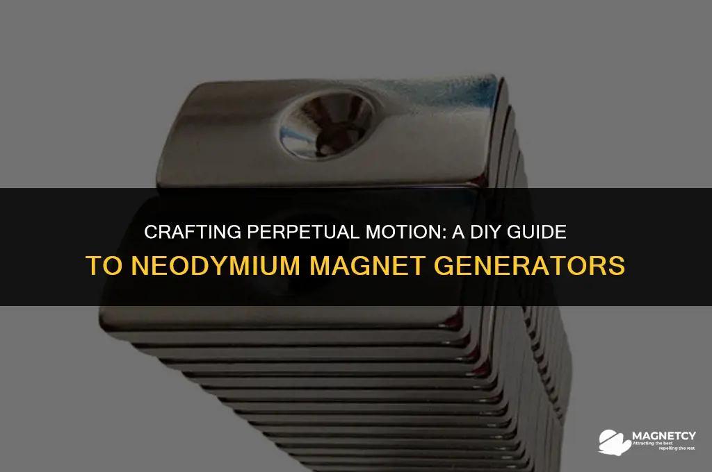 how to make a generator with neodymium magnets