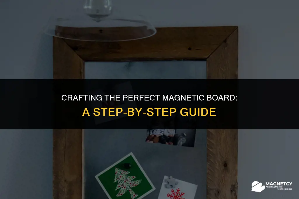 how to make a grate magnetic board