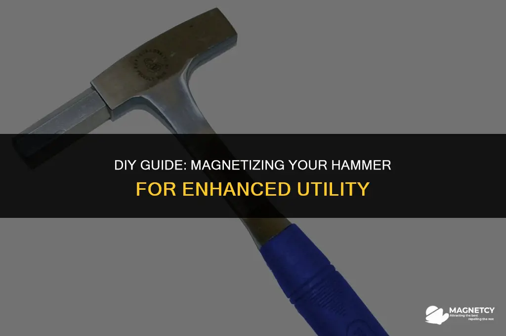 how to make a hammer magnetic