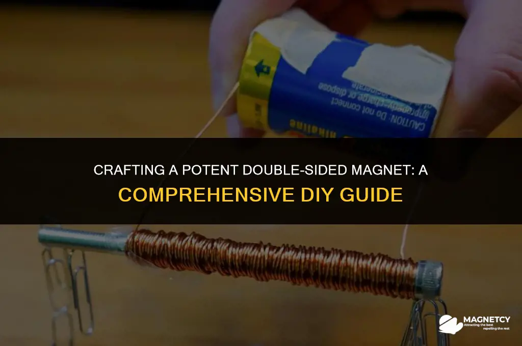 how to make a high powered double sided magnet