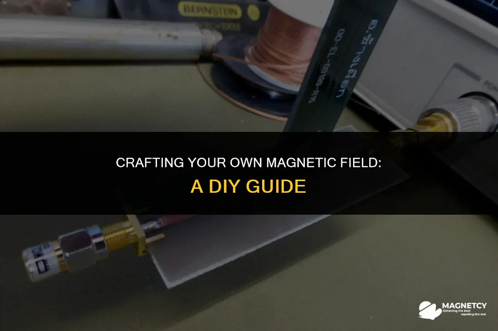 how to make a homemade magnetic field