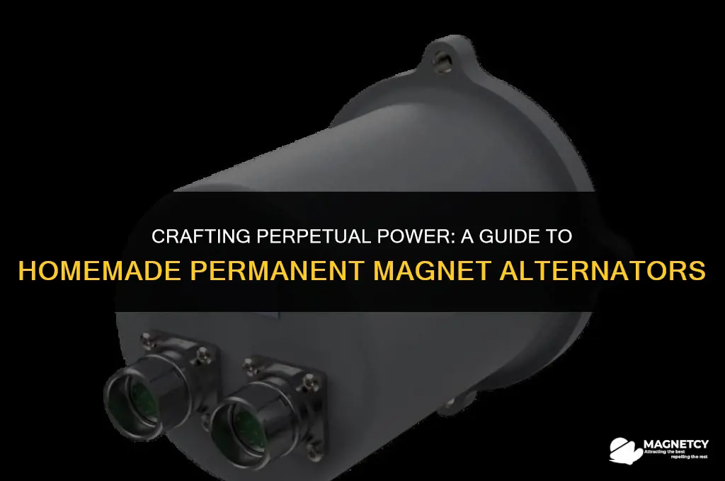 how to make a homemade permanent magnet alternators