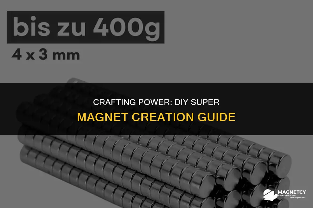 how to make a homemade super magnet