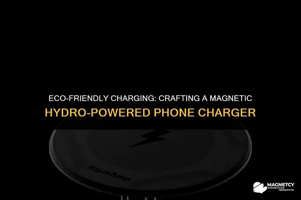 how to make a hydro powered phone charger with magnets