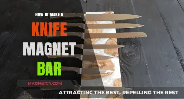 Crafting a Knife Magnet Bar: A DIY Guide for Kitchen Organization