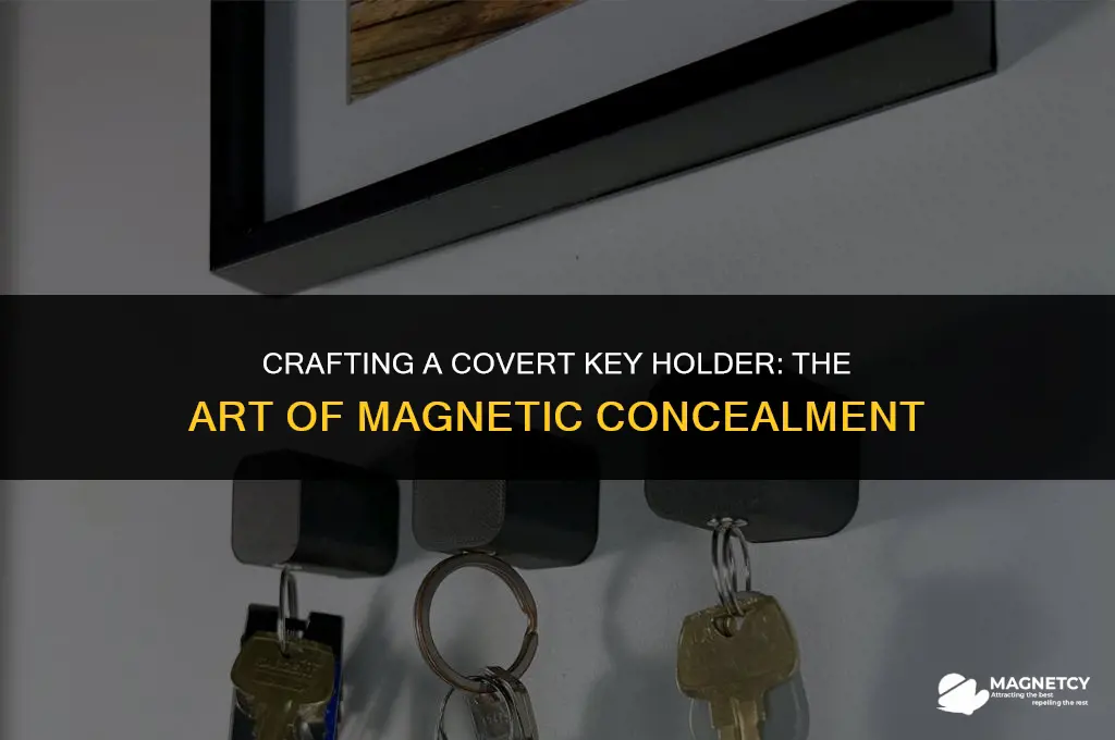 how to make a large magnetic hide a key