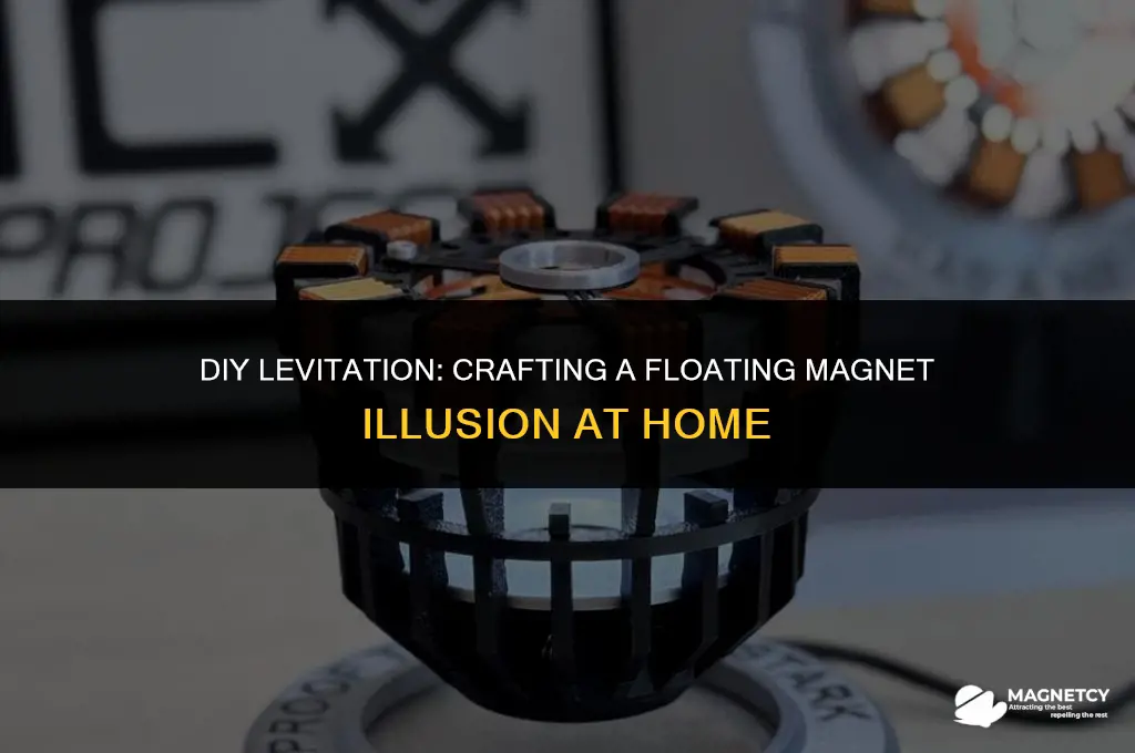 how to make a levitating magnet step by step