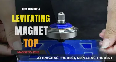 Crafting Wonder: The Art of Levitating Magnet Tops