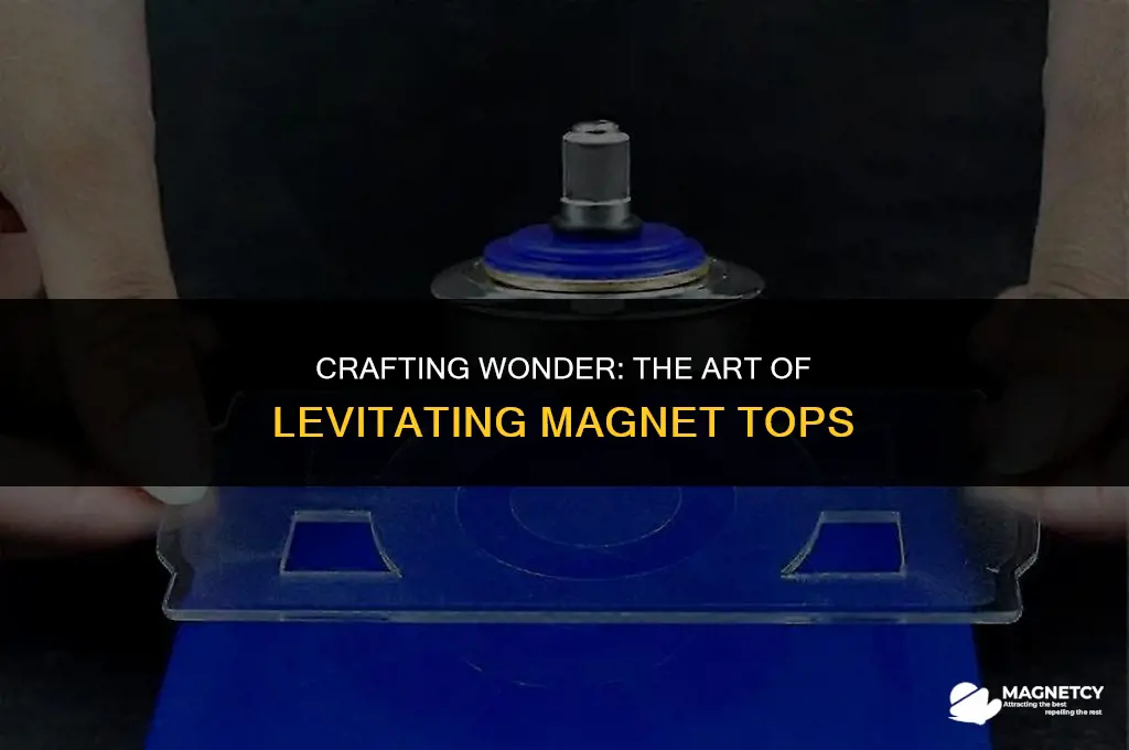 how to make a levitating magnet top