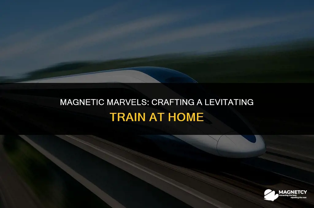 how to make a levitating train using magnets