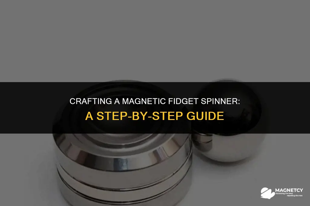 how to make a magnet ball fidget spinner