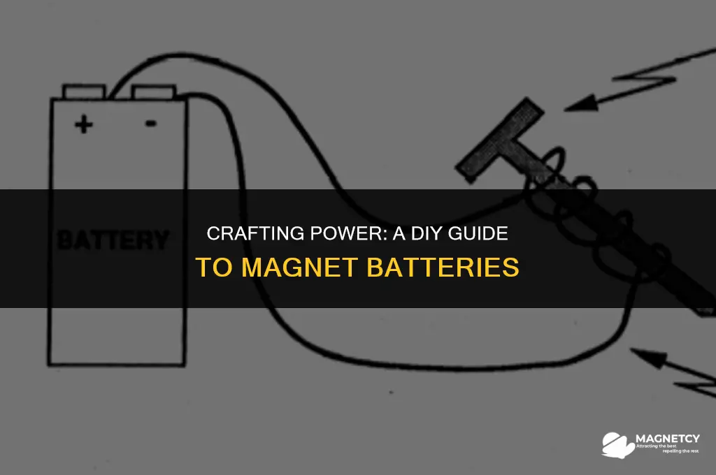 how to make a magnet battery