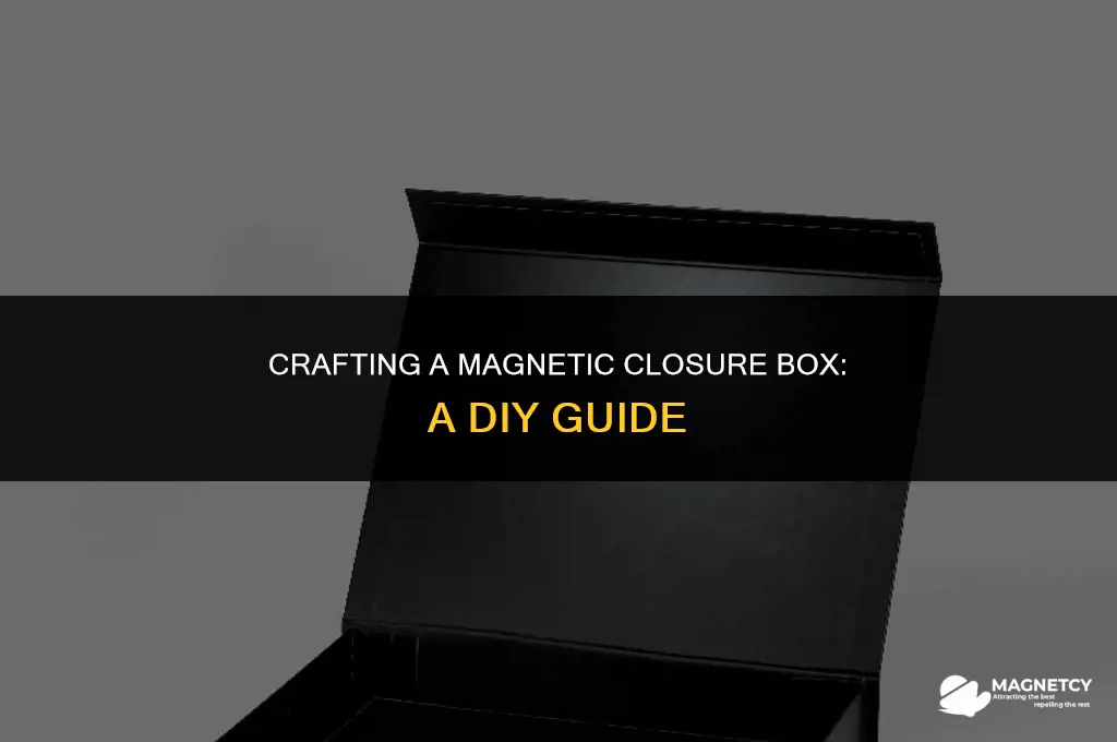 how to make a magnet closing box