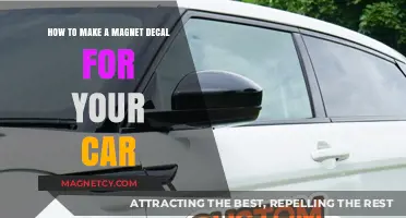 Crafting a Custom Magnet Decal for Your Car: A DIY Guide