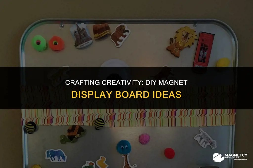 how to make a magnet display board