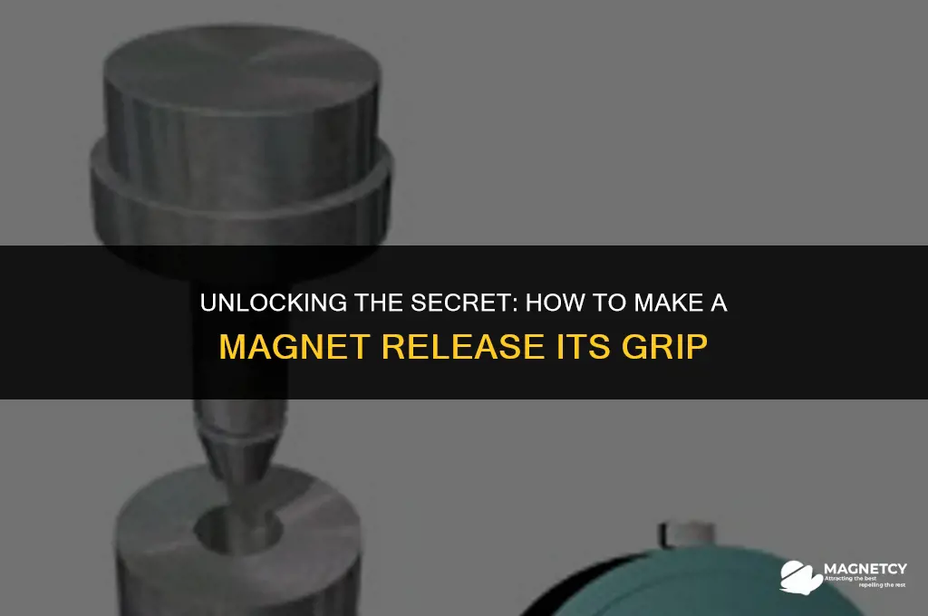 how to make a magnet drop something