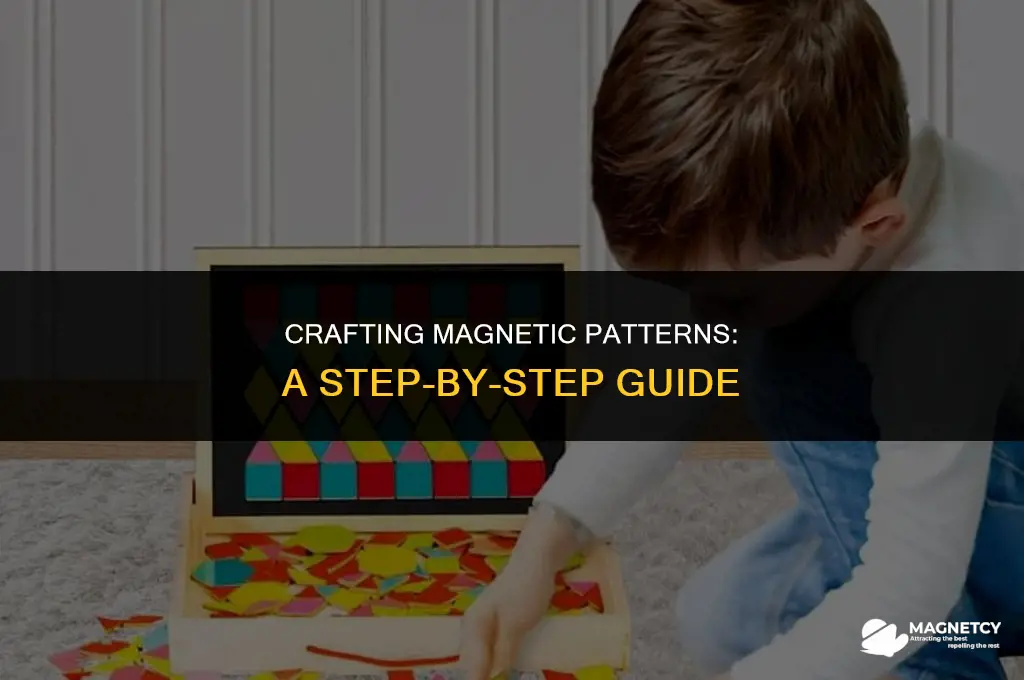 how to make a magnet fallow patern