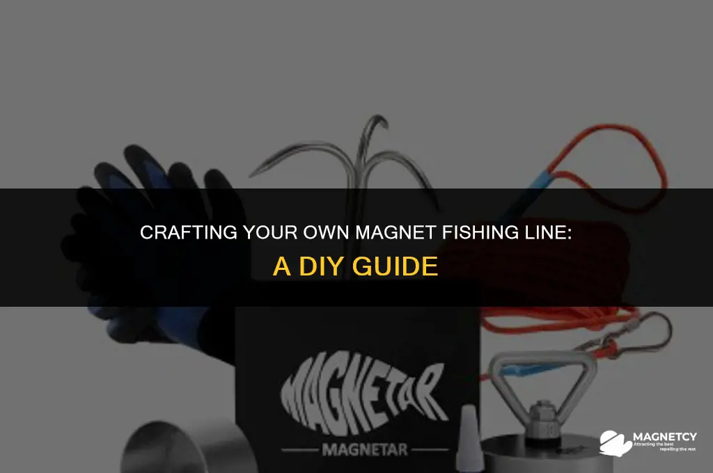 how to make a magnet fishing line