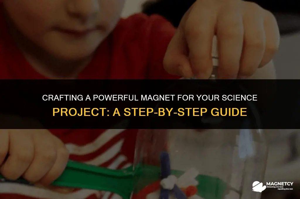 how to make a magnet for science project