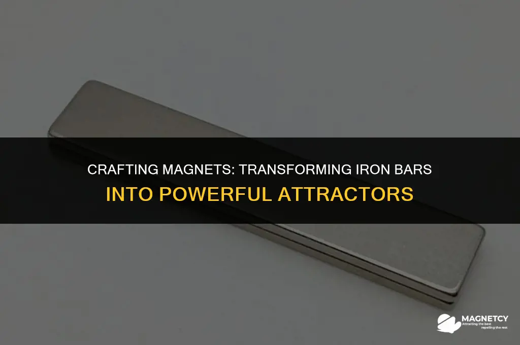 how to make a magnet from an iron bar
