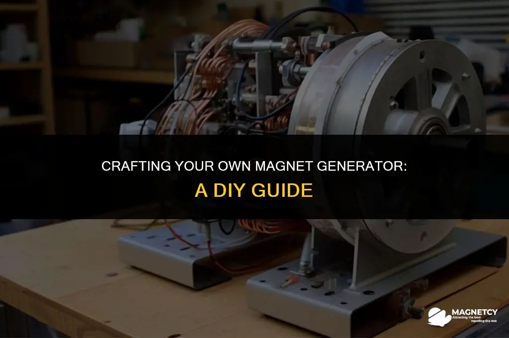 how to make a magnet generator