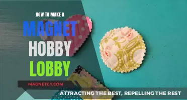 Crafting Creativity: DIY Magnets at Hobby Lobby