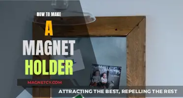 Crafting Convenience: DIY Magnet Holder for Organized Spaces