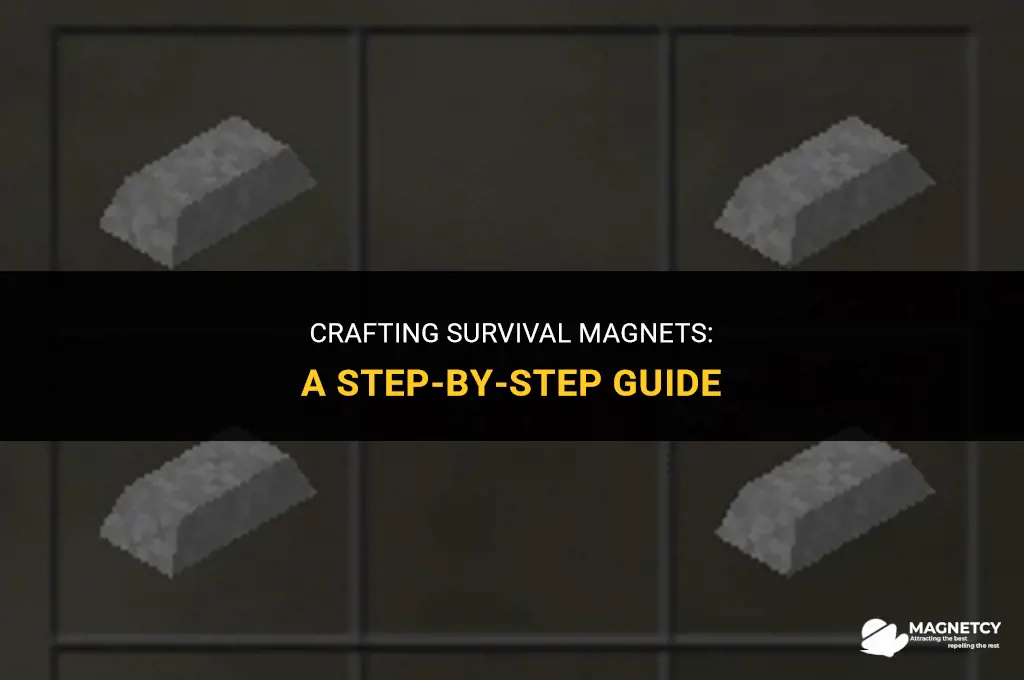 how to make a magnet in survival craft