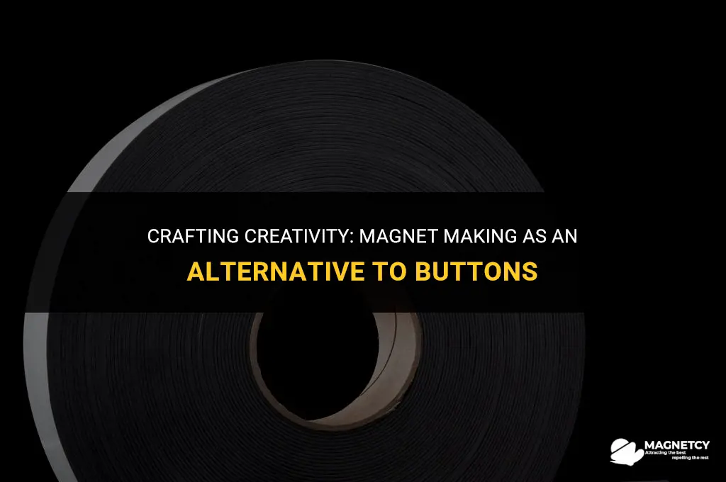 how to make a magnet instead of a button