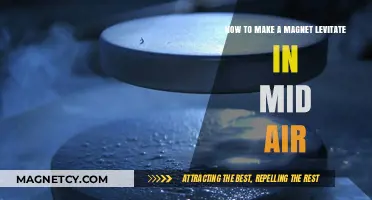 Defying Gravity: The Art of Levitating Magnets in Mid-Air