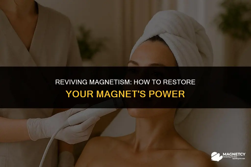 how to make a magnet magnetic again