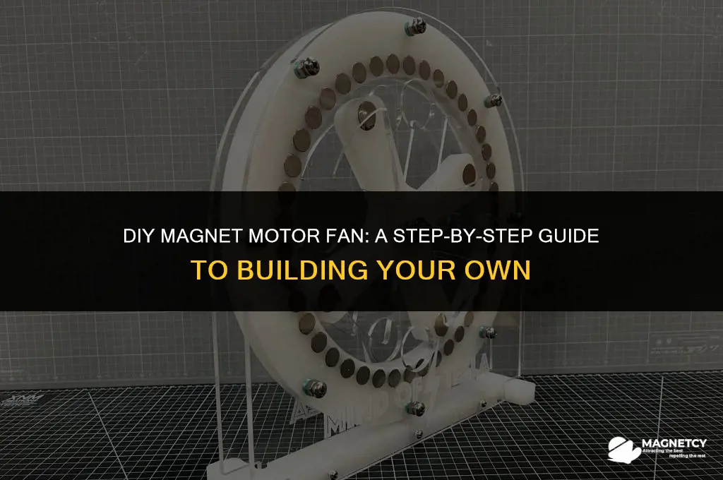 how to make a magnet motor fan