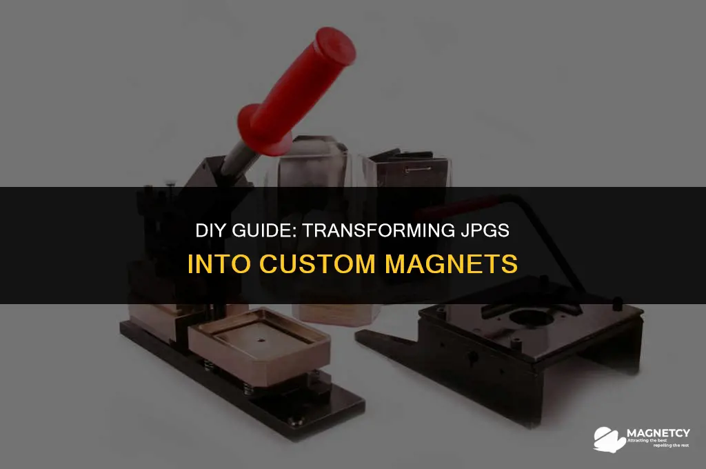 how to make a magnet of a jpg