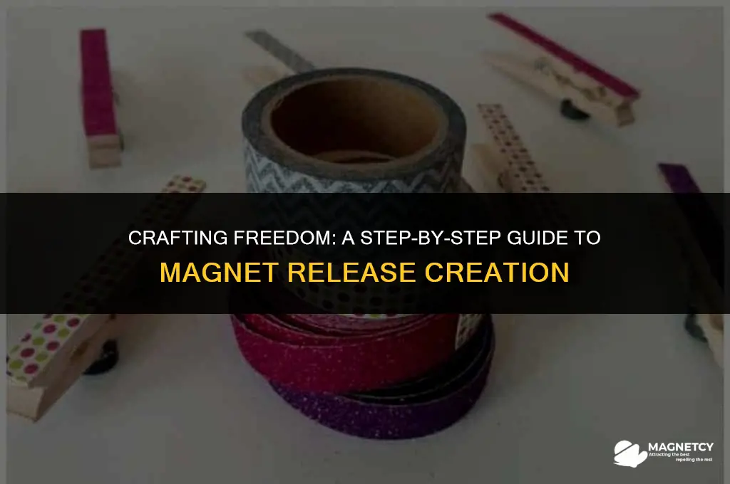 how to make a magnet release
